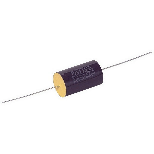 Dayton Audio DMPC-4.3 4.3uF 250V Polypropylene Capacitor Dayton Audio DMPC-4.3 4.3uF 250V Polypropylene Capacitor